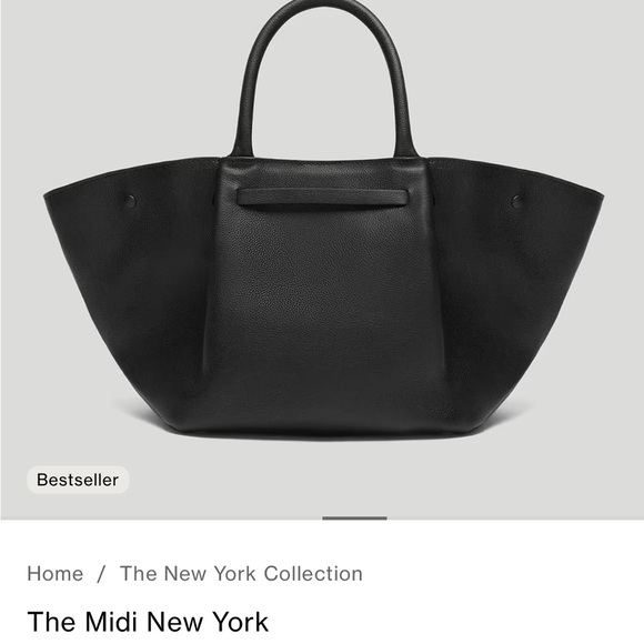 DeMellier Black Midi New York Tote - Picture 5 of 8